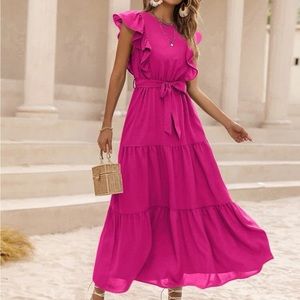 NWT SHEIN 🌺 Butterfly sleeve dress
